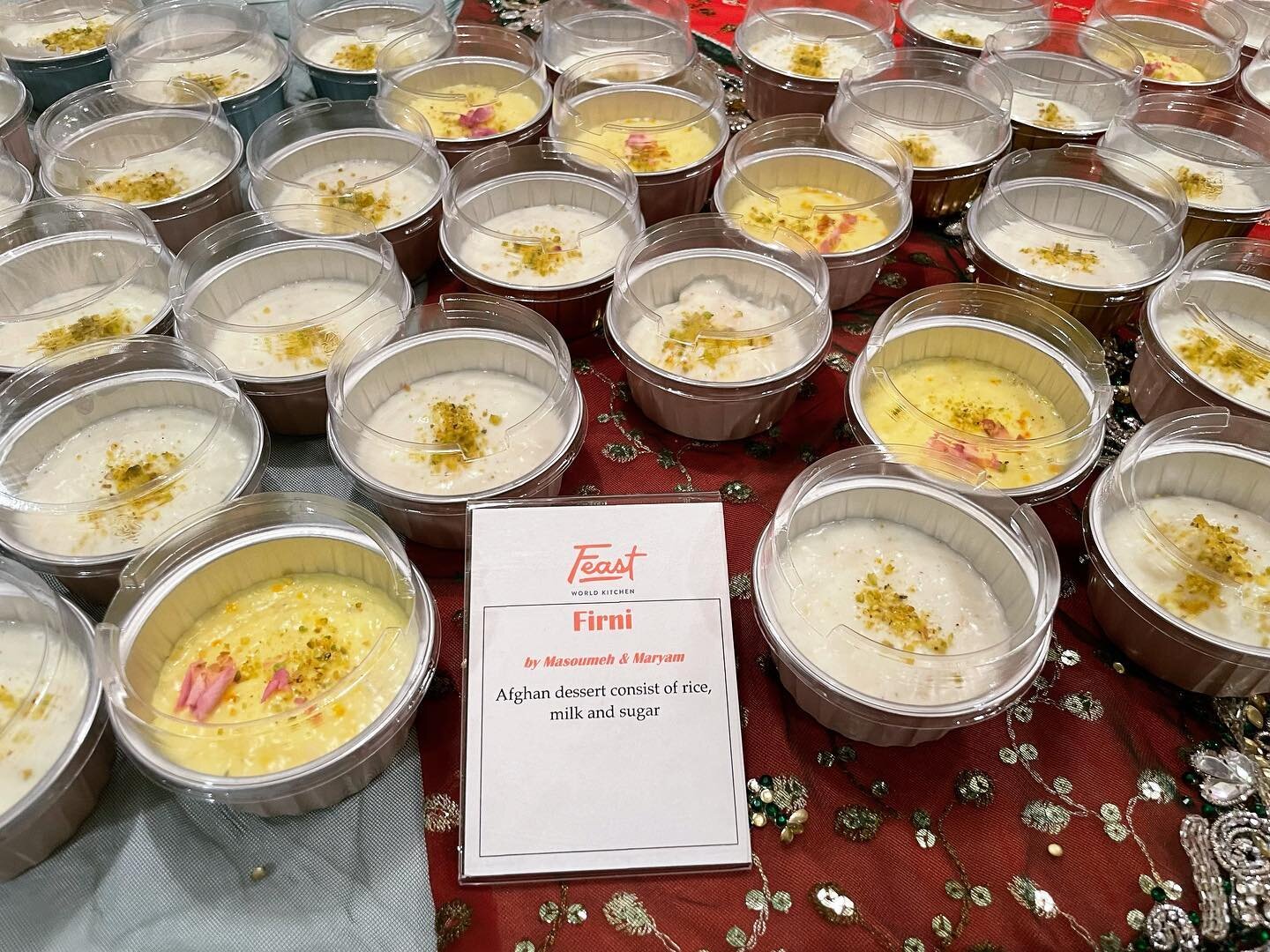 💥It has been a busy catering season for Feast! Thank you for choosing and trust us as your caterer the past year! We're looking forward to provide you with more delicious catering options and chef services.

🇦🇫It was a peak of our Afghanistan chef